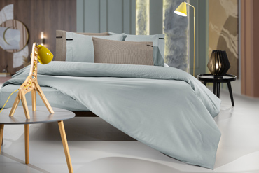 Guy Laroche Σεντόνι Minimal Azul με Λάστιχο 120x200+35cm